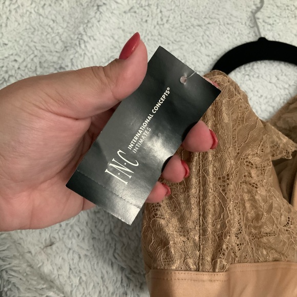 NWT INC International Concepts intimates bralette - taupe dream - Picture 10 of 10